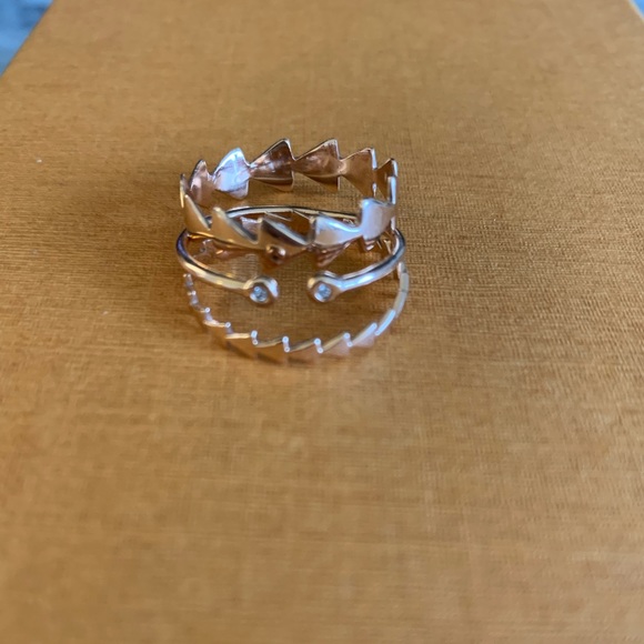 Dannijo “Kidada” Ring in Rose Gold, Size 8 - Picture 7 of 7